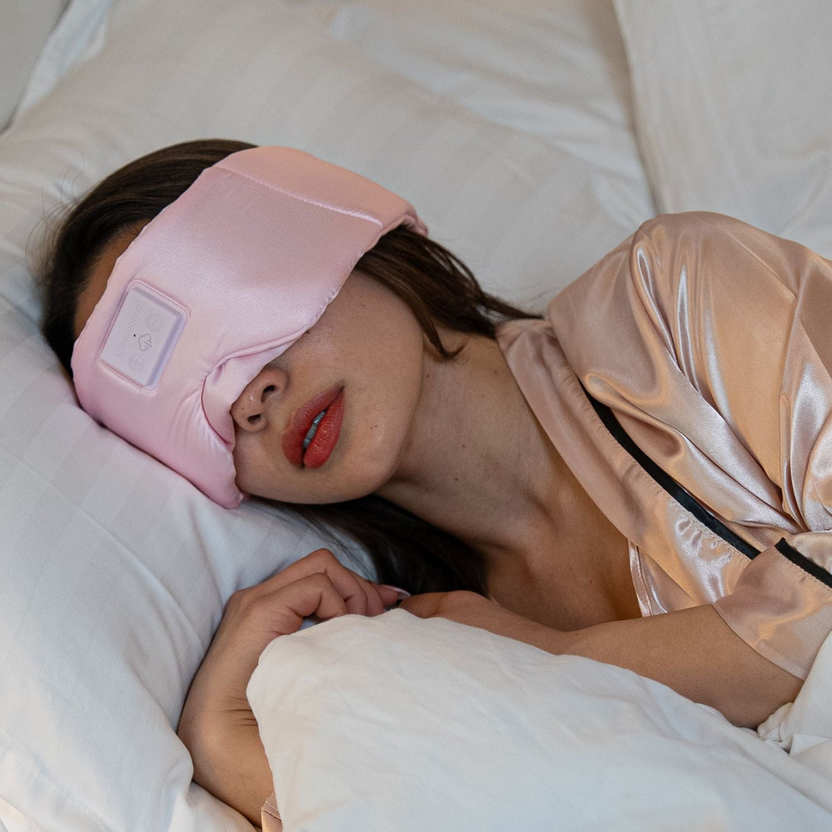 Snooze Band™ Silk - Sleep Mask with Headphones