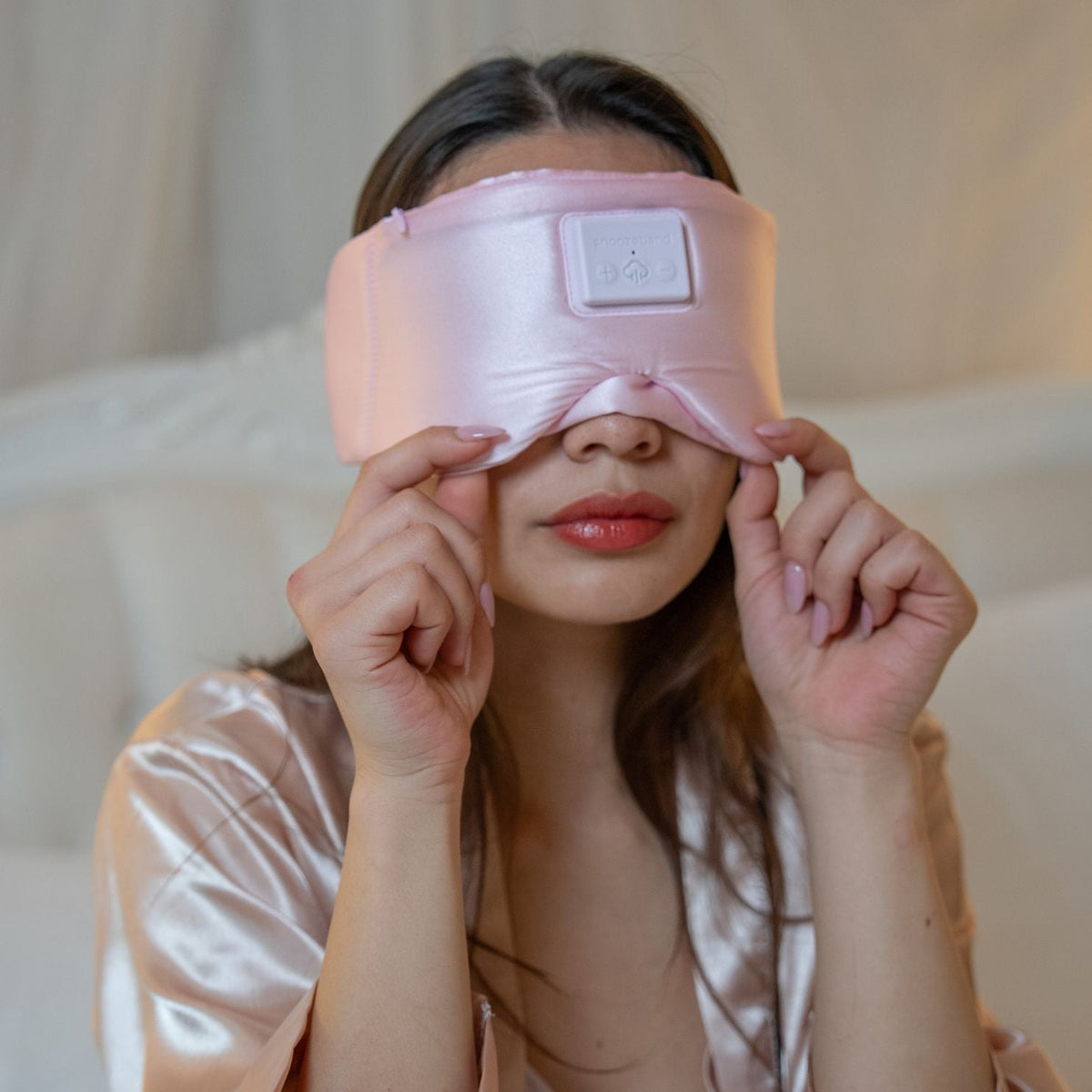 Snooze Band™ Silk - Sleep Mask with Headphones