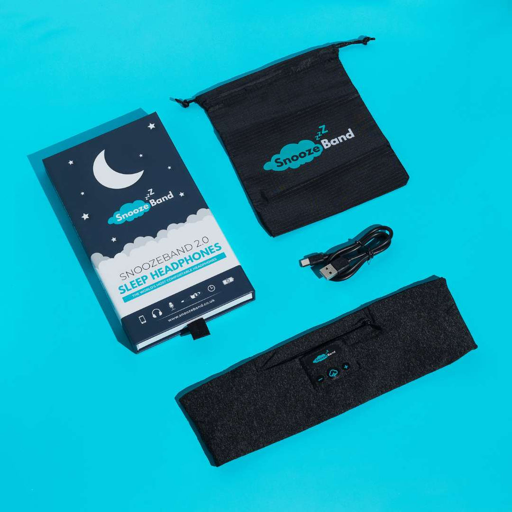 Snooze Band™ 2.0 - Bluetooth Sleep Headphones