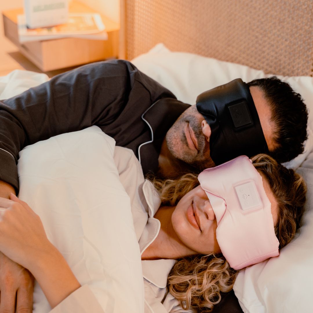 Snooze Band™ Silk - Sleep Mask with Headphones