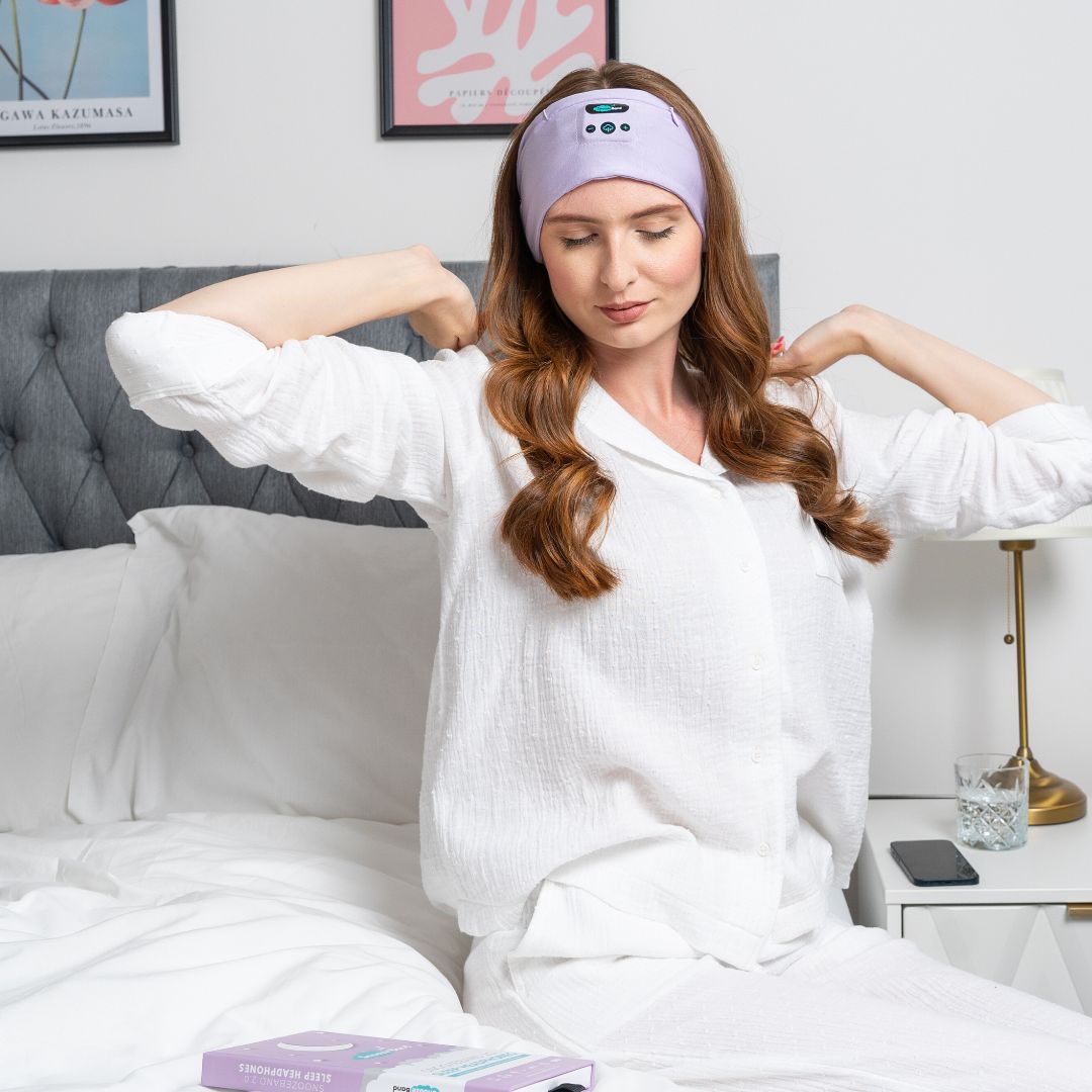 Snooze Band™ 2.0 - Bluetooth Sleep Headphones