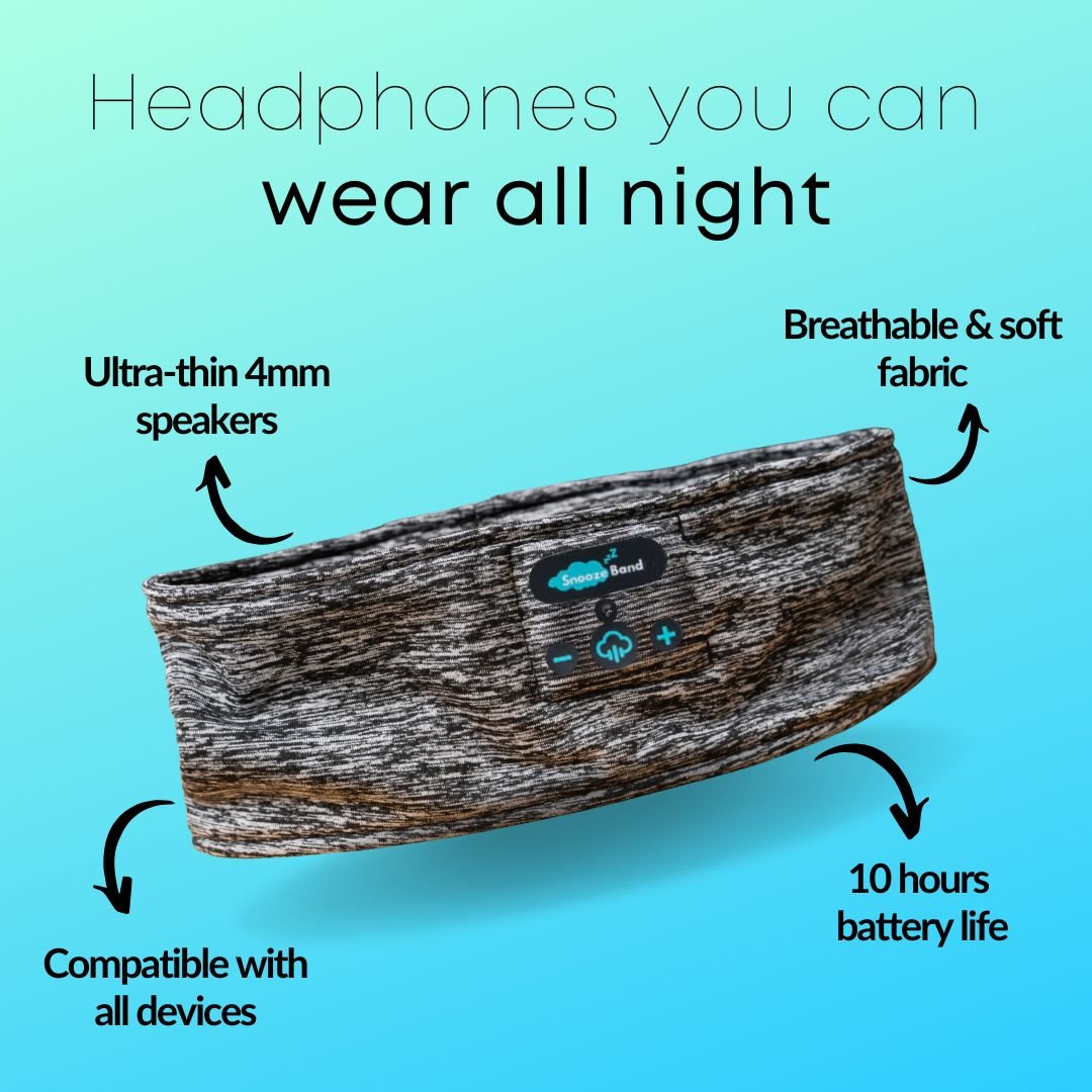Snooze Band™ - Bluetooth Sleep Headphones