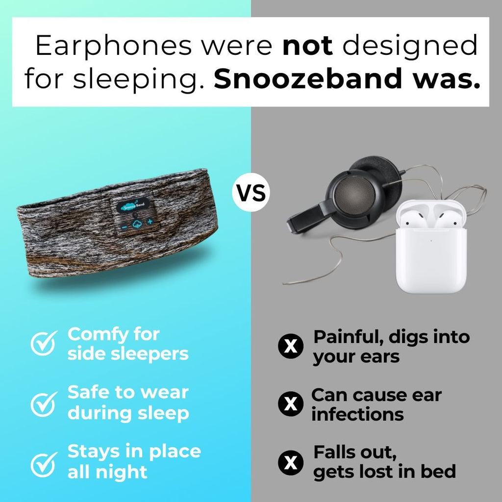 Snooze Band™ - Bluetooth Sleep Headphones