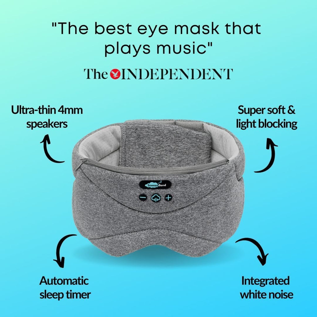 Snooze Band™ Deluxe - Sleep Mask Headphones