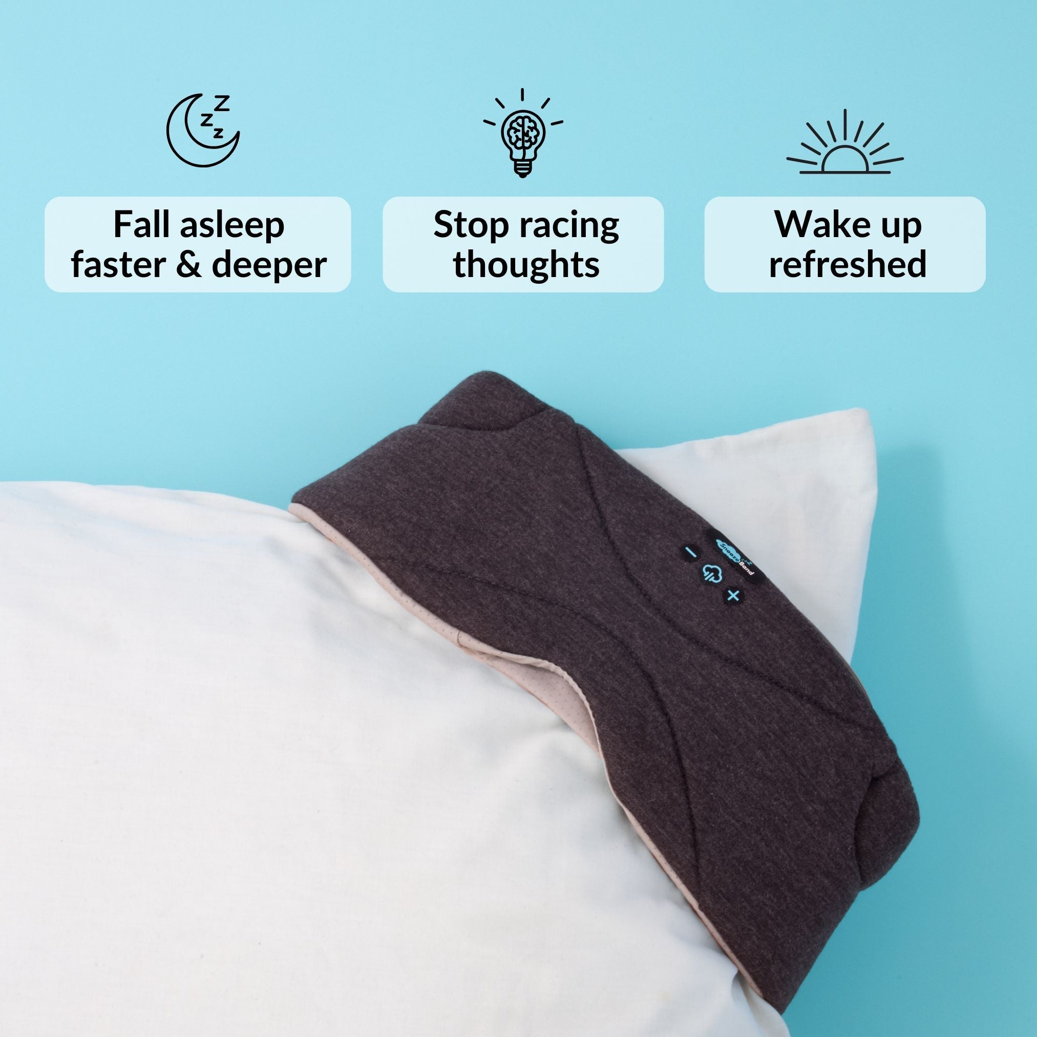 Snooze Band™ Deluxe - Sleep Mask Headphones