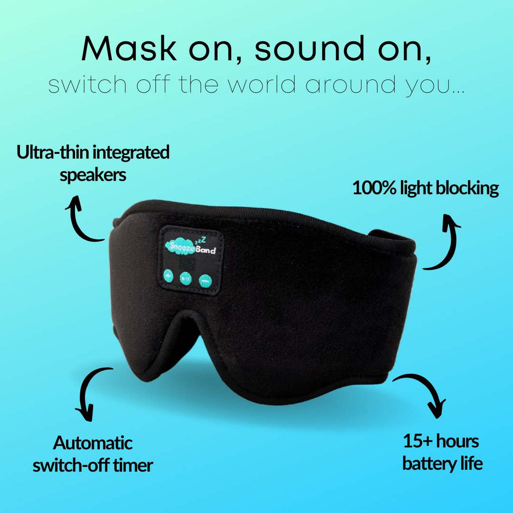 Snooze Band™ Pro - Bluetooth Sleep Mask